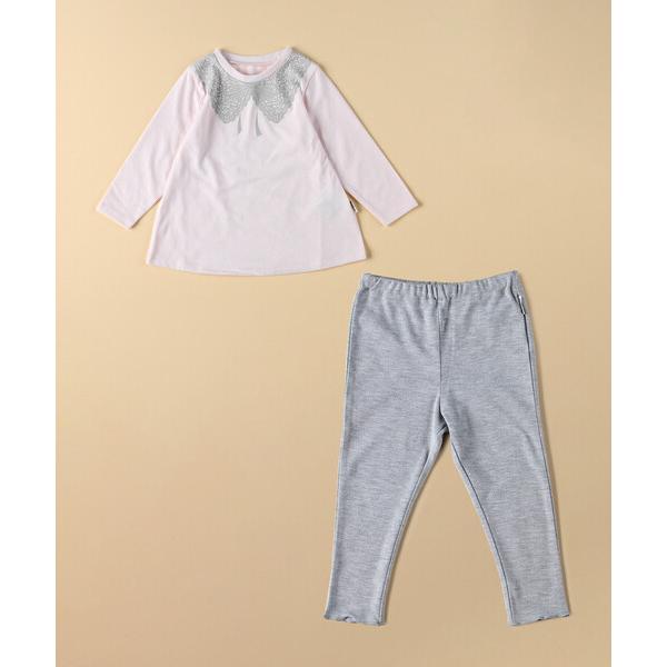 ベビー 長袖チュニック・レギンス入りギフトセット(80・90cm)