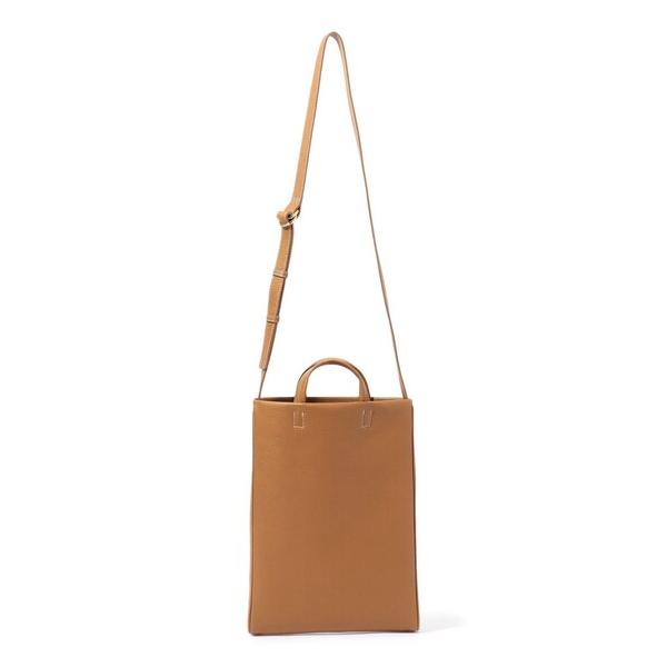 トートバッグ 「別注」A TOTE＆SHOULDER シュリンクレザー 2WAYバッグ メンズ