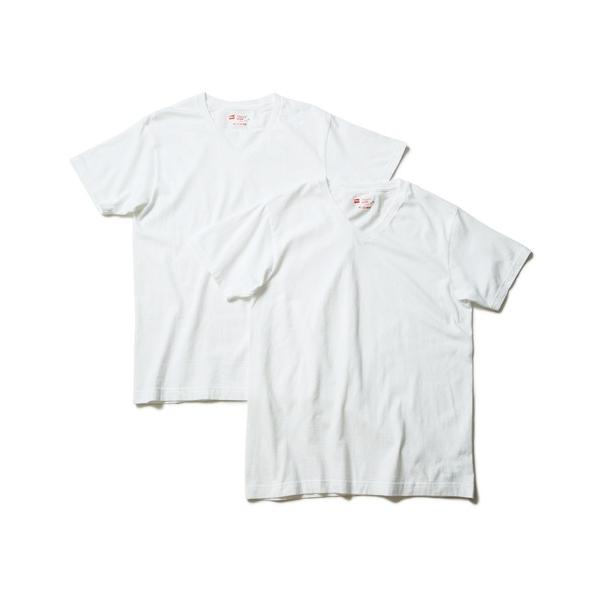 tシャツ Tシャツ メンズ 「Hanes/ヘインズ」JAPAN　FIT　ジャパンフィット　無地　2枚...