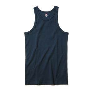 タンクトップ 「Hanes/ヘインズ」BEEFY　ビーフィー　リブタンクトップ　無地　フラットシーマ縫製 メンズ レディース｜ZOZOTOWN Yahoo!店