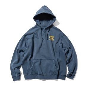 パーカー メンズ LFYT ラファイエット 「Lafayette」 - カレッジロゴ ウォッシュ加工 裏毛 パイル プルオーバー パーカー 「WORN