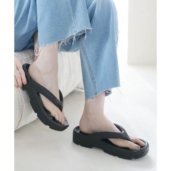 サンダル 軽量リカバリートングサンダル/ビーチサンダル レディース