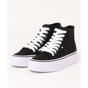 スニーカー DC SHOES ディーシーシューズ WS MANUAL HI PLATFORM レディーススニーカー(ウィメンズマニュアルHIプラットフ