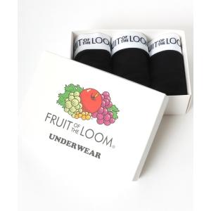 ボクサーパンツ メンズ FRUIT OF THE LOOM/フルーツオブザルーム 3枚セット ロゴ ボクサーパンツ/ボックスパッケージ