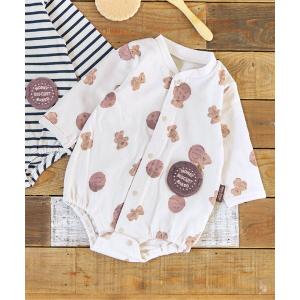 ベビー服 tiny bear 2柄ボディースーツ