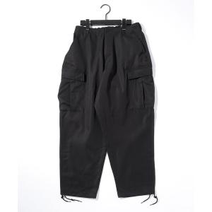 ワイドパンツ カーゴパンツ ツイル カーゴパンツ メンズ レディース