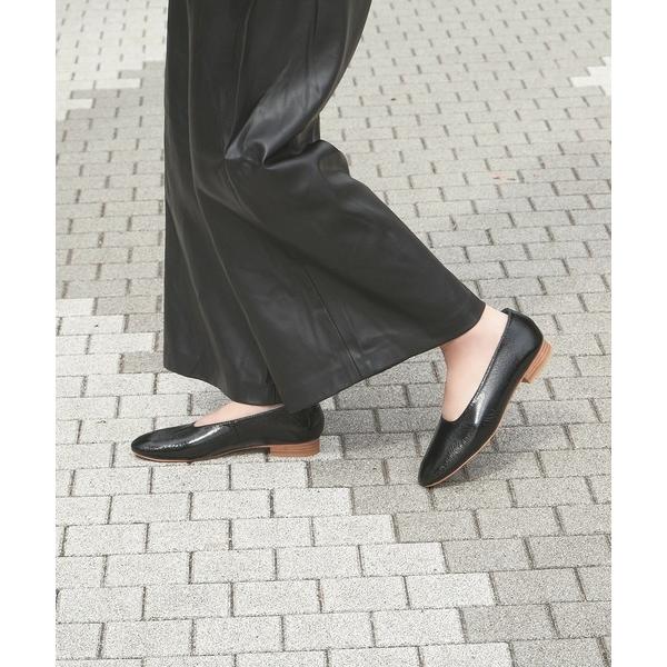 バレエシューズ パンプス 「H.V.F.N.×Daniella ＆ GEMMA」レイン対応メタリック...