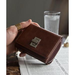 財布 Rename 回転金具 3つ折り財布 ウォレット メンズ レディース