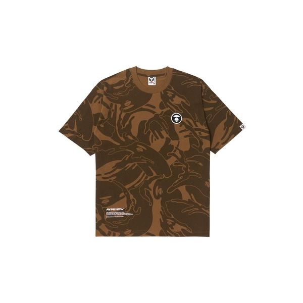 tシャツ Tシャツ メンズ AAPE NOW CAMOUFLAGE TEE