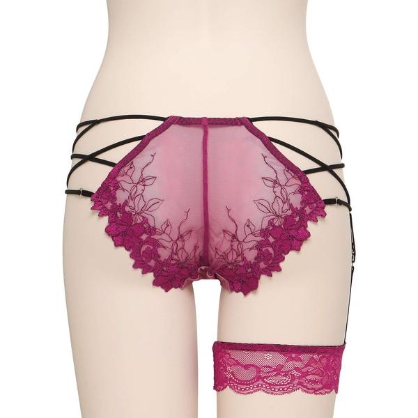 ショーツ カーリーフラワー ガーター ショーツ