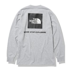tシャツ THE NORTH FACE/ザ・ノース・フェイス ロングスリーブバックスクエアロゴティー UVケア バックプリントロンＴ NT32343