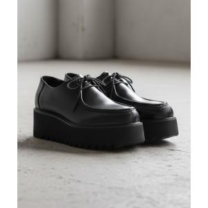 LUCIUS（ルシウス） ビジネスシューズ 厚底 ダービーシューズ メンズ
