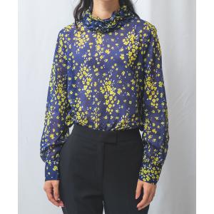 NARACAMICIE（ナラカミーチェ） ブラウス シャツ バブルドットシフォン