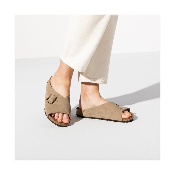 サンダル メンズ Arosa  Soft Footbed Suede Leather「レギュラー幅」...