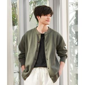 カーディガン メッシュニットカーディガン メンズ