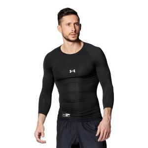 tシャツ UAヒートギアアーマー コンプレッション 3/4クルー シャツ（ベースボール/メンズ） メンズ