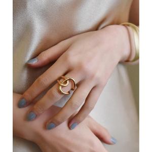 指輪 リング ニッケルフリー クロスライン メタルリング レディース メンズ