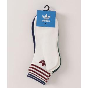 靴下 adidas アディダス U TRF ANKLE 3PSOCKS 3ST ソックス HY1009 WHIT/DRKG/VICB メンズ