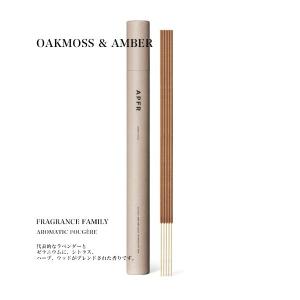 ルームフレグランス 「APFR」アポテーケフレグランス INCENSE STICKS お香 OAKMOSS ＆ AMBER
