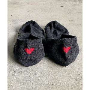 靴下 SZT:かかとハート スニーカーソックス ...の商品画像