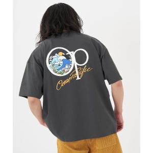 tシャツ Tシャツ メンズ 「OP:オーピー」グラフィック半袖Tシャツ　バックプリント｜ZOZOTOWN Yahoo!店