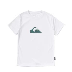 ラッシュガード キッズ COMP LOGO SS YOUTH/クイックシルバーキッズ半袖ラッシュガード(水着）