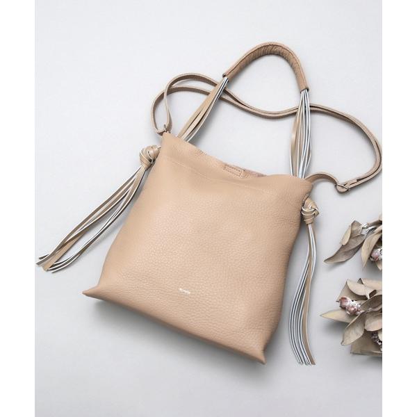 トートバッグ 「BEAURE/ビュレ」カウレザーサイドフリンジ2WAYバッグ レディース メンズ