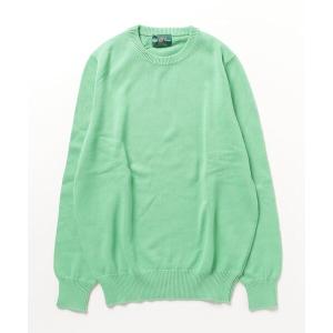 ニット メンズ ALANPAINE 7G CTN C/N L/S｜zozo