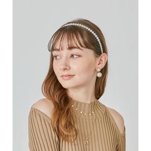 カチューシャ Chapeaud'O Pearl Bijou Headband : 71491861 : ZOZOTOWN