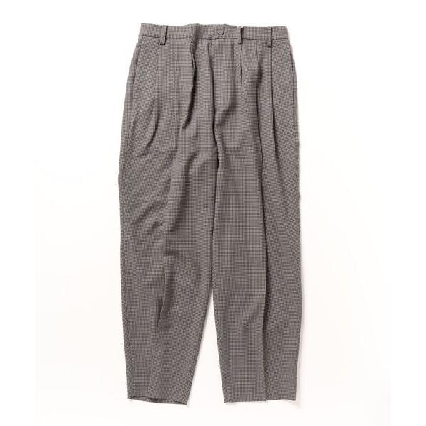 スラックス 3TUCK WIDE TROUSERS メンズ