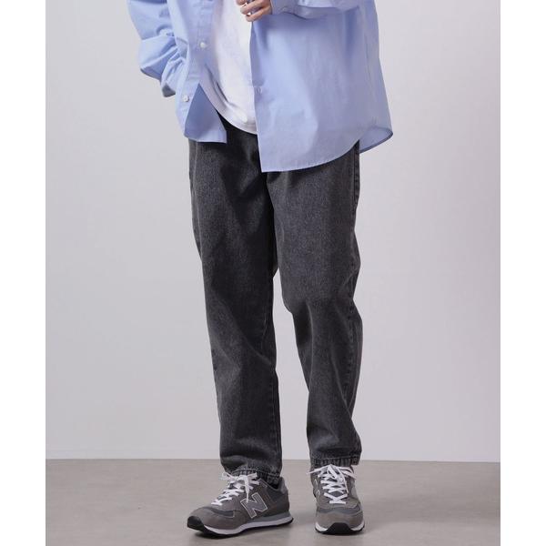 ジーンズ 12oz デニムワイドテーパードパンツ メンズ レディース