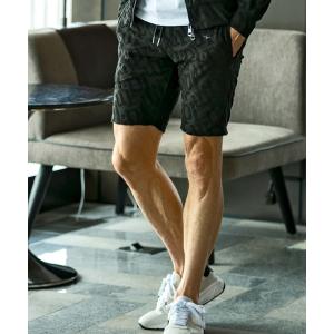 パンツ 1PIU1UGUALE3 RELAX(ウノピゥウノウグァーレトレ リラックス)モノグラムロゴパイルショーツ メンズ レディース