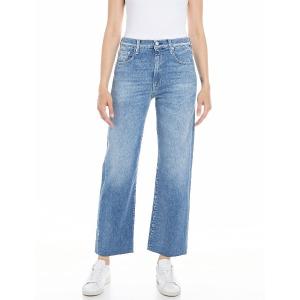 ジーンズ デニム デニムパンツ ワイド REYNE パワーストレッチデニム レディース