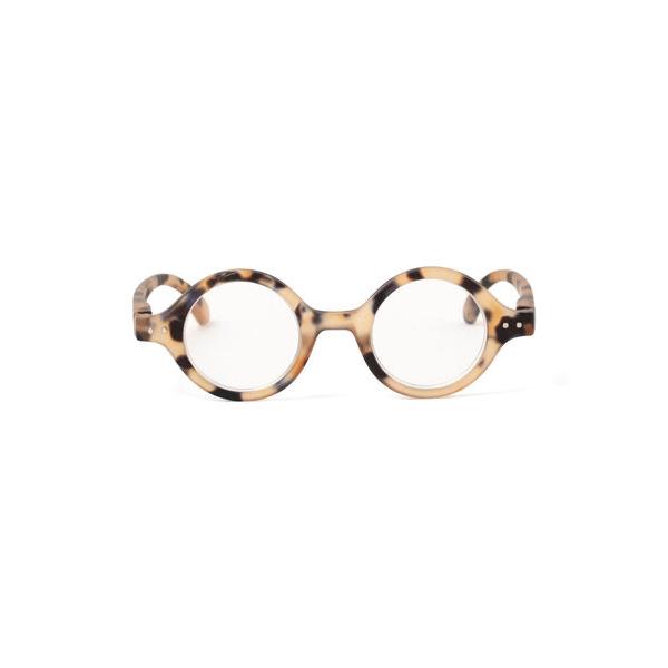 伊達メガネ メガネ 眼鏡 IZIPIZI / ラウンドフレーム リーディンググラス メンズ