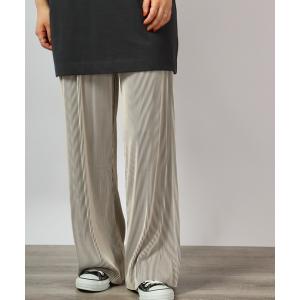 パンツ spiritoso リラックスイージーリブパンツ レディース