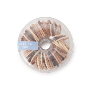 ヘアアクセサリー ケース入りヘアゴム