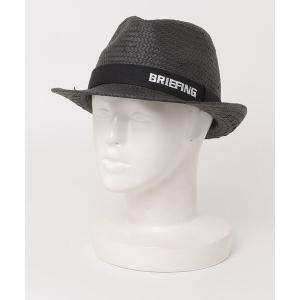 サンバイザー 「ブリーフィングゴルフ」MENS STRAW HAT メンズ