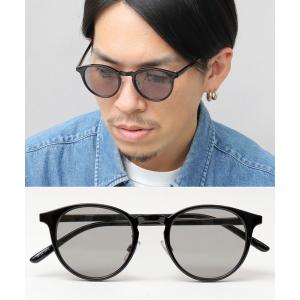 A.M.S. サングラス セルフレーム サングラス オールラウンダーシェイプ