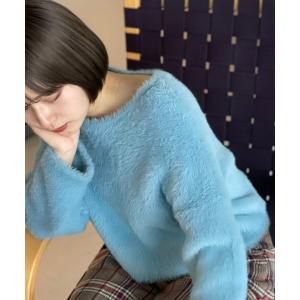 「BeAMS DOT」 長袖ニット FREE ブルー系その他 WOMEN｜zozo