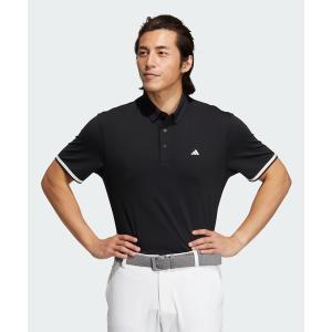 ポロシャツ メンズ パンチング ストレッチ 半袖ボタンダウンシャツ「adidas Golf/アディダスゴルフ」｜zozo