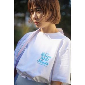 tシャツ Tシャツ WOM GREEN AND HEALTH T