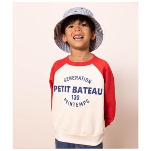 【美品】PETIT BATEAU トレーナー 大人用と子供用セット PETIT BATEAU（プチバトー） トレーナー バイカラースウェットプル