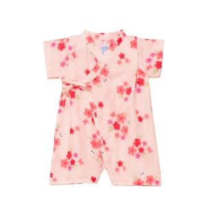 ベビー服 ロンパース お花×うさこ 甚平オールの高価買取価格