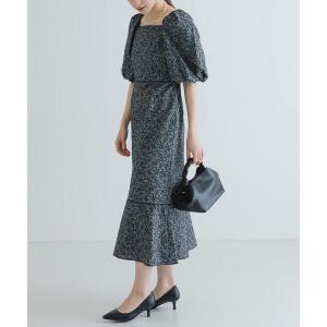 ワンピース LA MAISON　スクエアネックJQワンピース
