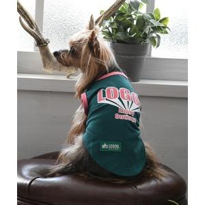 犬 服 LOGOS/ジャンプアウトロゴタンク