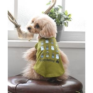 犬 服 LOGOS/ギアプリントタンク