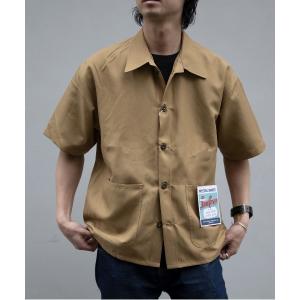 メンズ ジャケット カバーオール カバーオール ハーフスリーブ / 半袖 / シャツジャケット / COVERALL HALF SLEEVE｜zozo