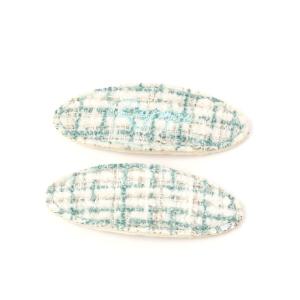 ヘアピン ☆セットアイテム☆カラーツイードパッチンピン