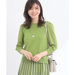 ニット コンシャススリーブニット
