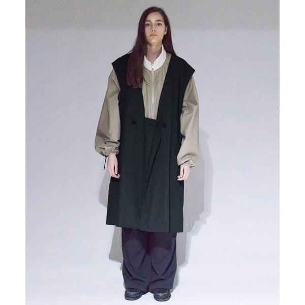 ベスト ジレ 「VOAAOV」Organic Cotton × Recycle Polyester ...